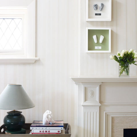 Baby hand and feet sculptures in your home