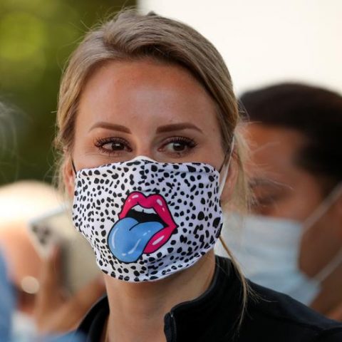 Masking up in Melbourne