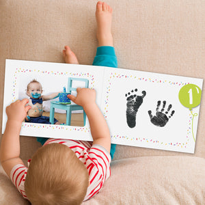 1st Birthday Keepsake Card + Inkless Print Kit