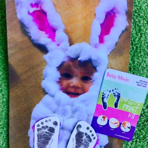 Belinda’s Baby Made Easter Bunny Craft Idea