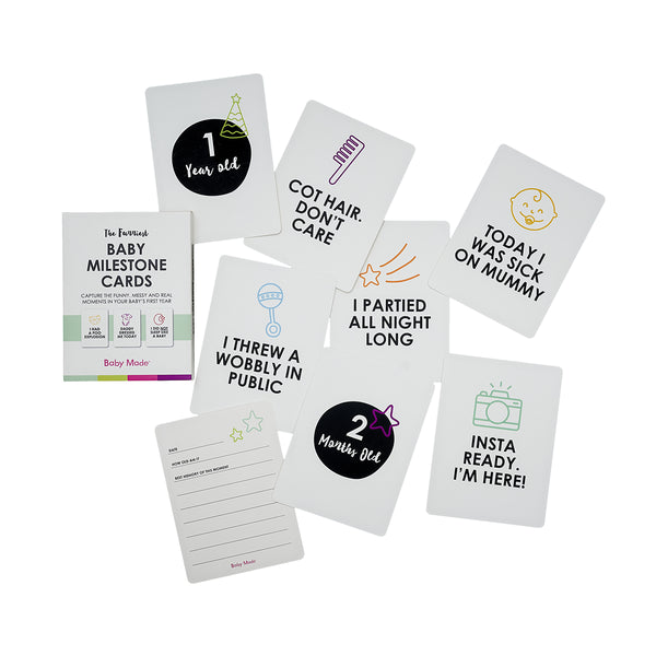 The Funniest Baby Milestone Cards
