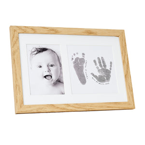 Inkless Print Photo Frame Kit - Oak finish