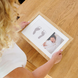 Inkless Print Photo Frame Kit - Oak finish