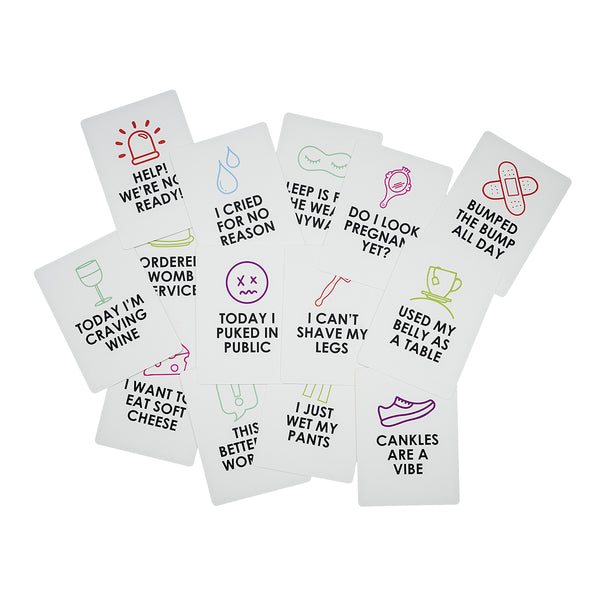 The Funniest Pregnancy Milestone Cards